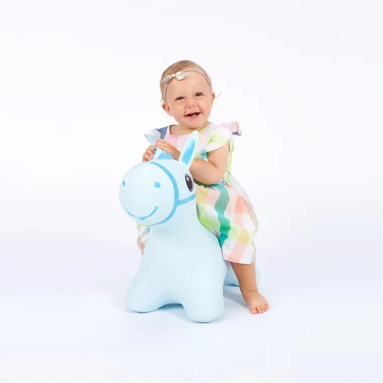 Tootiny, Konik, skoczek, z pompką, niebieski