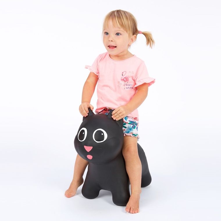 Tootiny, Kotek, skoczek z pompką, czarny