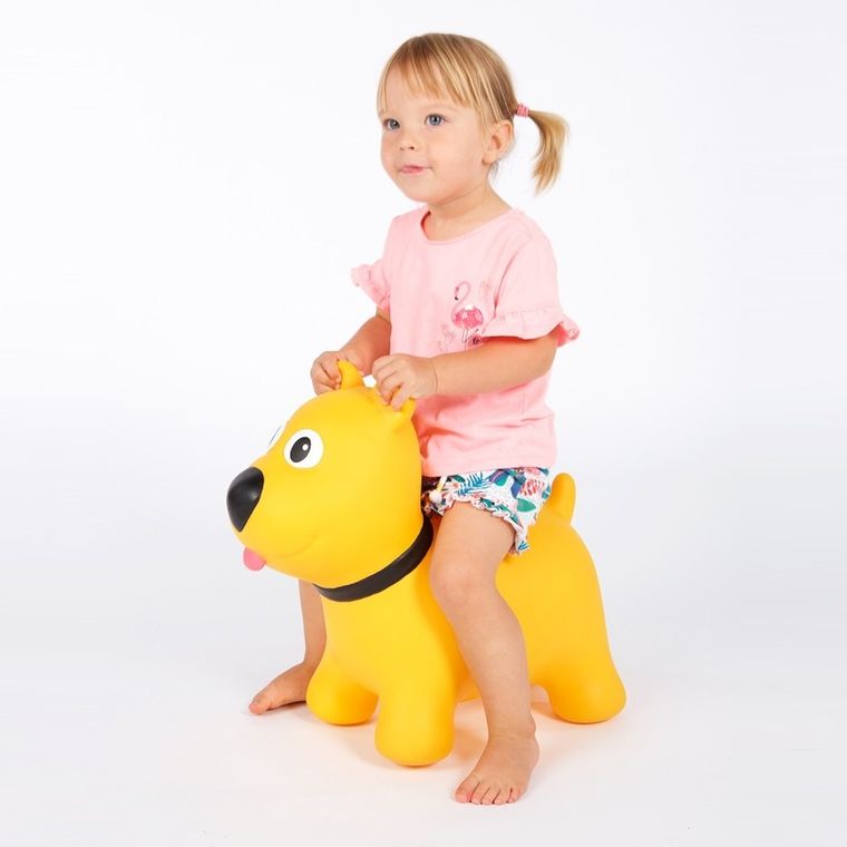 Tootiny, Piesek, skoczek z pompką, żółty