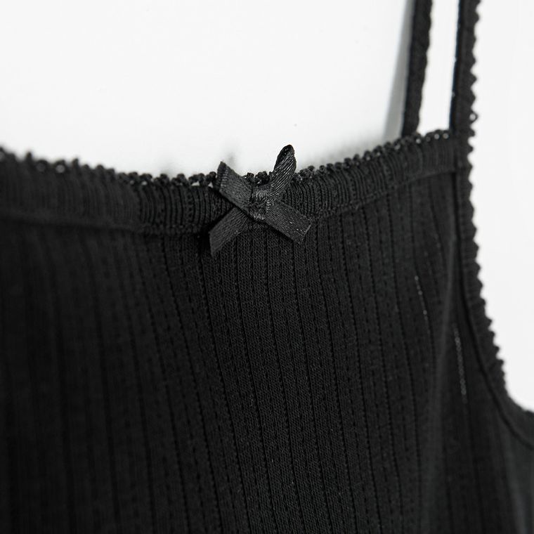 Top ażurowy z bawełny czesanej NOWEAR