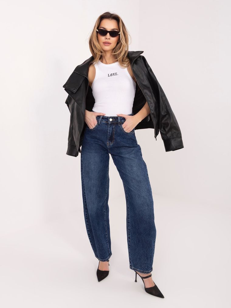 Top damski, biały, Sublevel