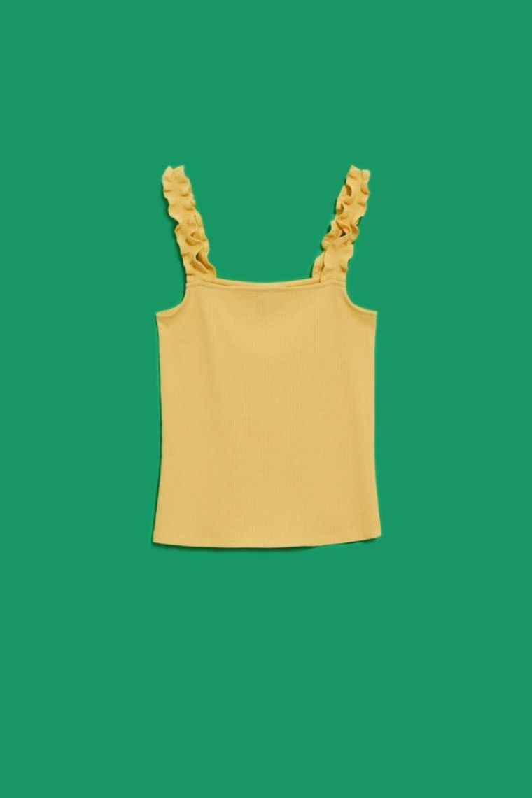 Top damski, żółty, Moodo