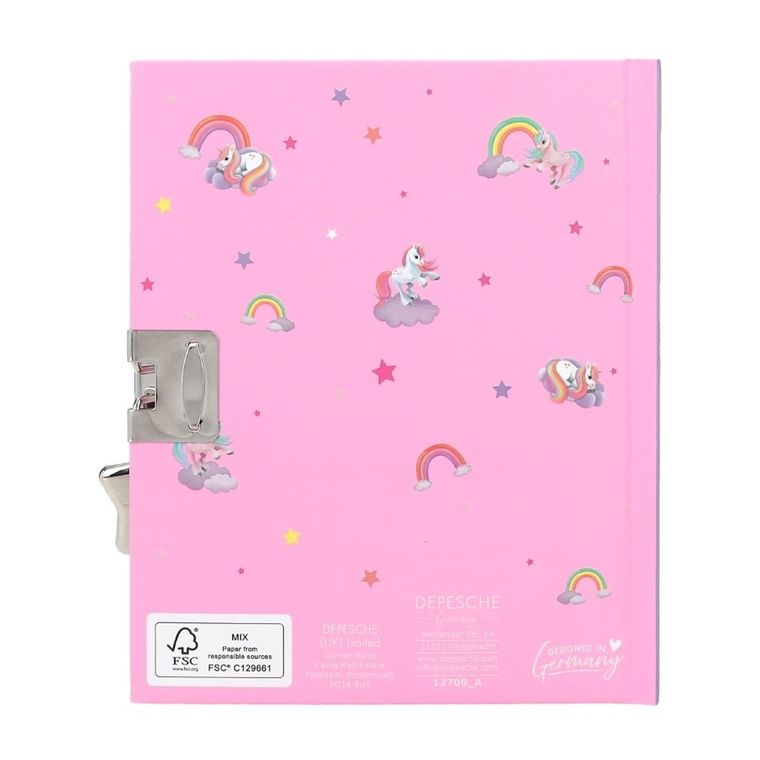 Top Model, Jednorożec Ylvi, pamiętnik na kłódkę z magicznym długopisem