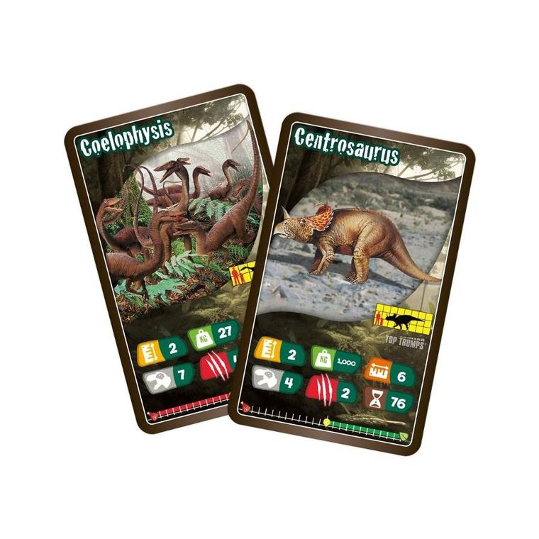 Top Trumps, Dinozaury, gra karciana