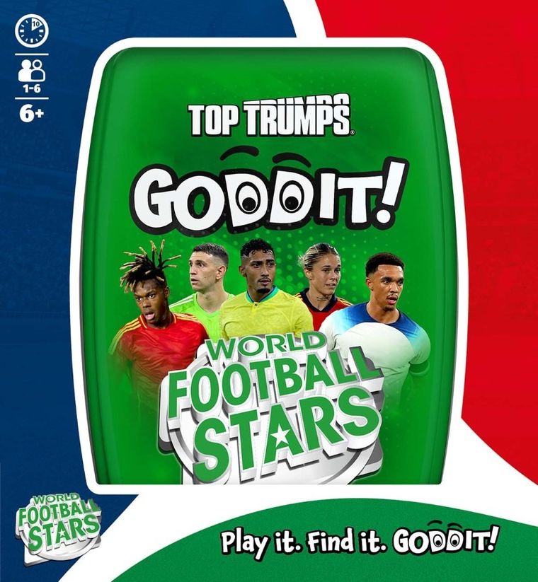 Top Trumps Goddit! World Football Stars, łamigłówki