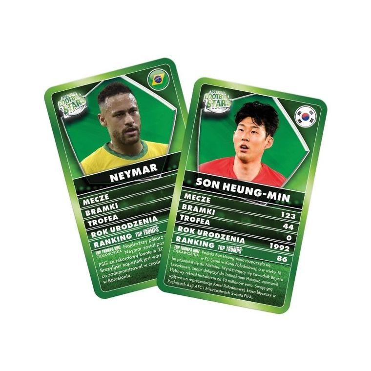 Top Trumps, World Football Stars, gra karciana