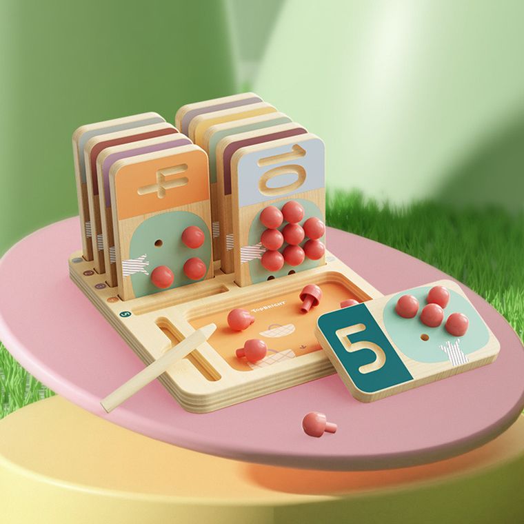 Topbright, Liczę owoce, zabawka edukacyjna do nauki liczenia