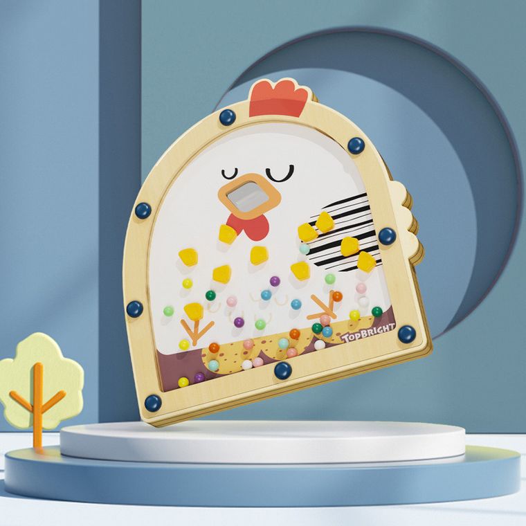 Topbright, Nakarm kurę, drewniana gra zręcznościowa