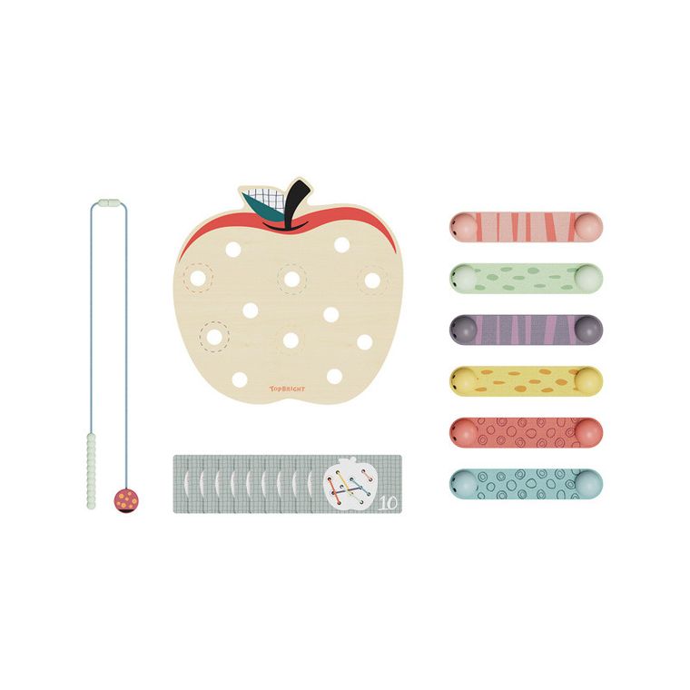 Topbright, Robaczki w jabłuszku, zabawka edukacyjna