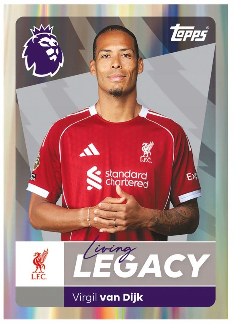 Topps, Premier League 2026, Stickers, saszetka z naklejkami kolekcjonerskimi, 1 szt.