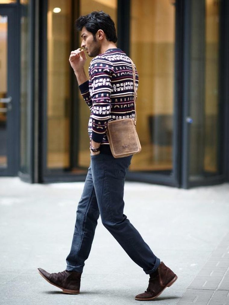 Torba listonoszka, brązowa, skórzana, Always Wild