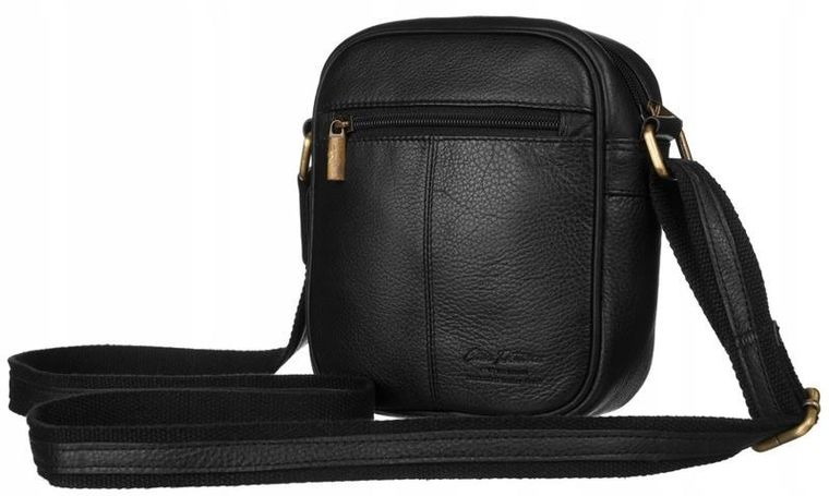 Torba listonoszka, czarna, Peterson