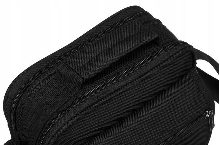 Torba listonoszka, czarna, Peterson