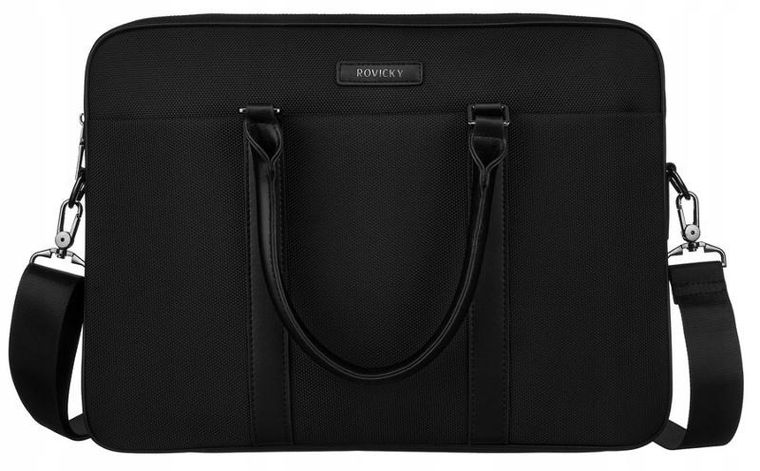 Torba na laptopa, czarna, 15", Rovicky