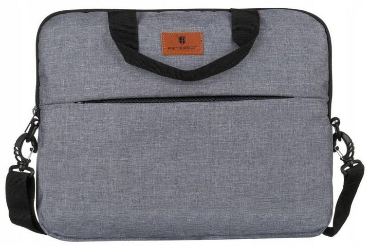 Torba na laptopa, wytrzymały poliester, Peterson