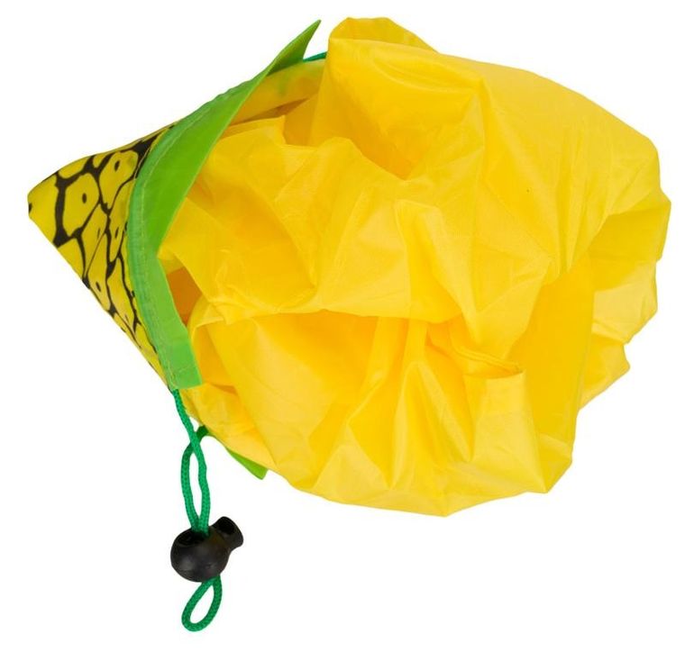 Torba na zakupy, składana, żółta