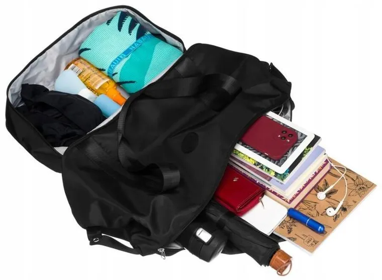 Torba podróżna, czarna, Peterson