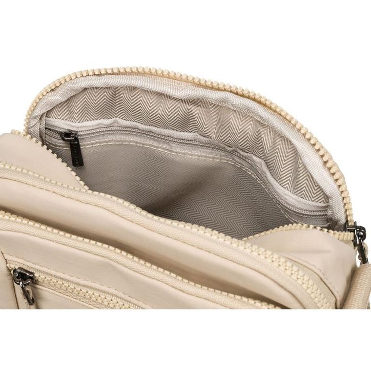 Torebka listonoszka, beżowa, Peterson