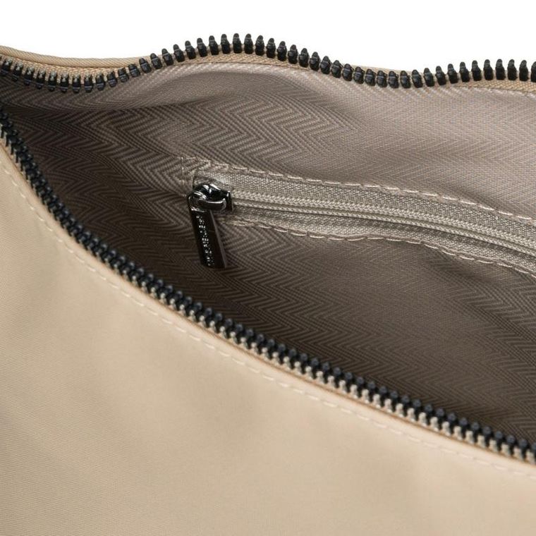 Torebka listonoszka, beżowa, Peterson