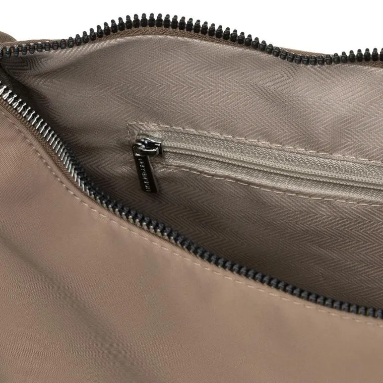 Torebka listonoszka, ciemnobeżowa, Peterson