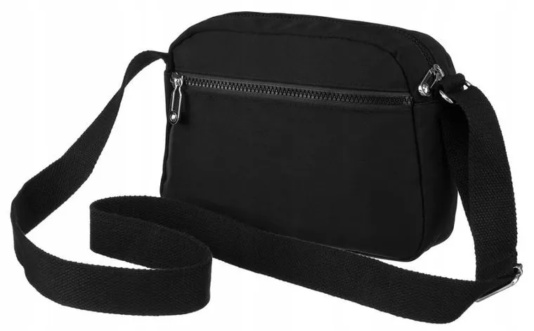 Torebka listonoszka, czarna, Peterson