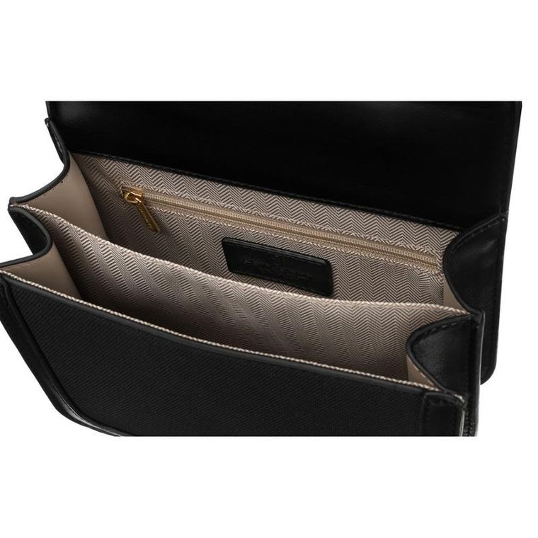 Torebka listonoszka, czarna, Peterson