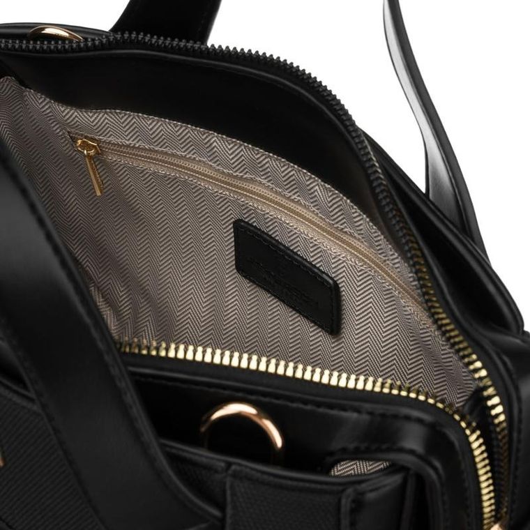 Torebka listonoszka, czarna, Peterson