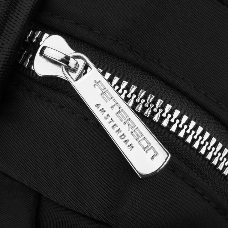 Torebka listonoszka, czarna, Peterson