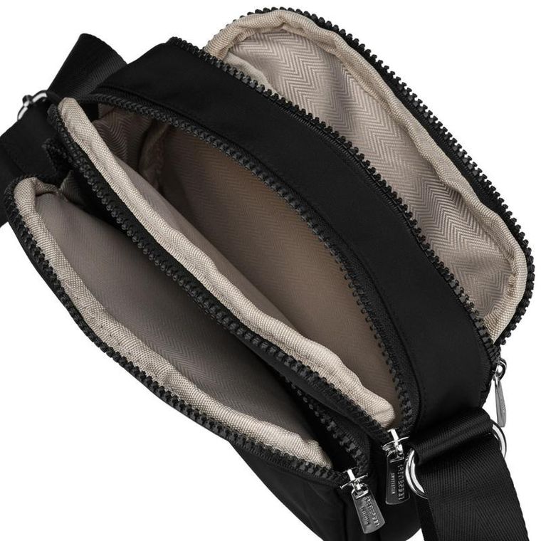 Torebka listonoszka, czarna, Peterson