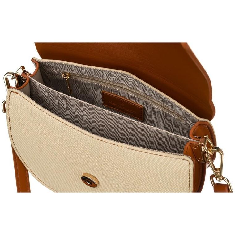 Torebka listonoszka, ecru, Peterson