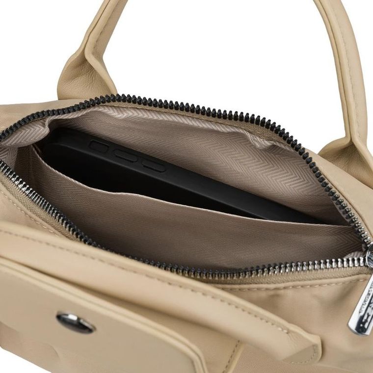 Torebka listonoszka, ecru, Peterson