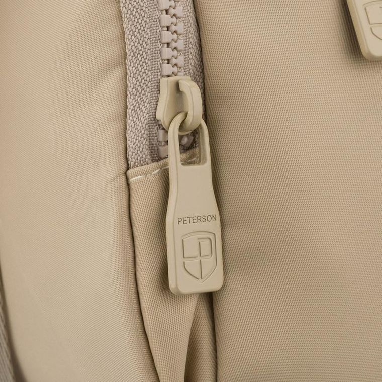 Torebka listonoszka, ecru, Peterson