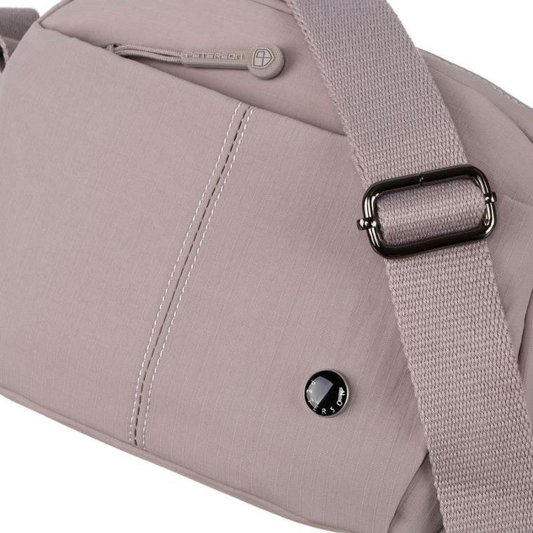 Torebka listonoszka, fioletowa, Peterson