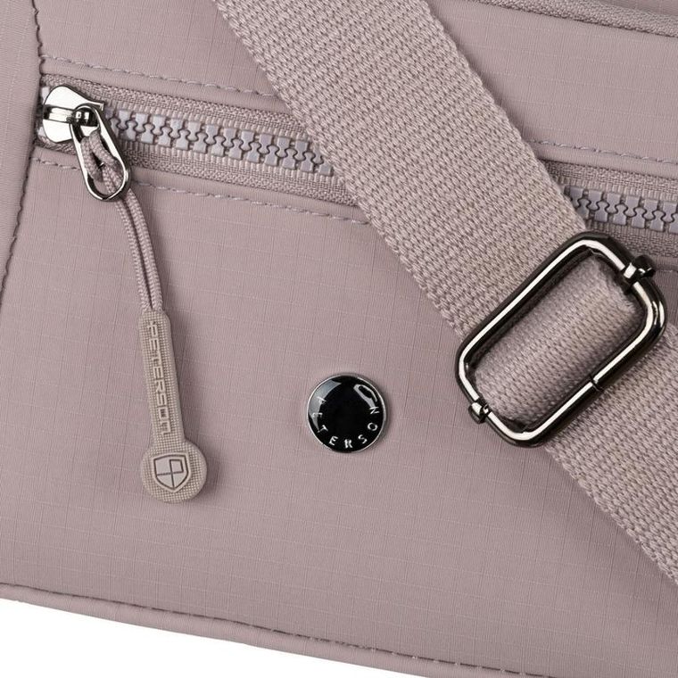 Torebka listonoszka, fioletowa, Peterson