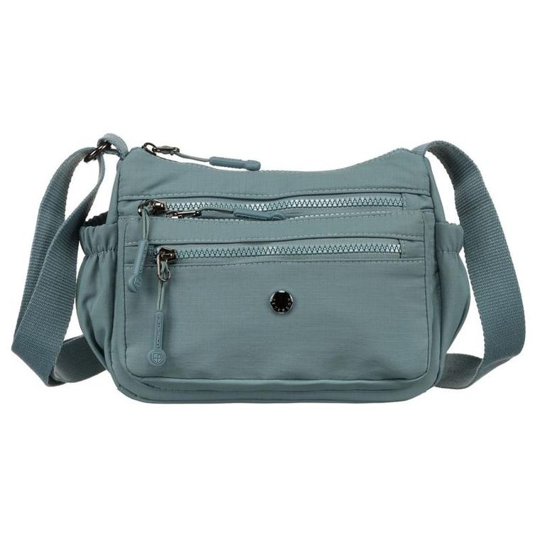 Torebka listonoszka, niebieska, Peterson