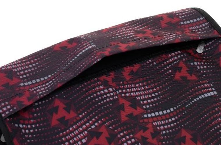 Torebka listonoszka, sportowa, czarna, Loren