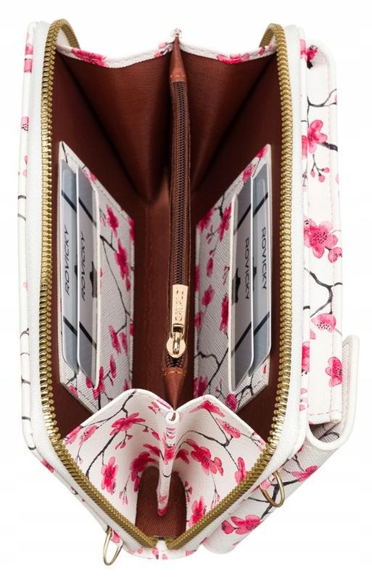 Torebka-portfel, mix, skóra ekologiczna, Cavaldi