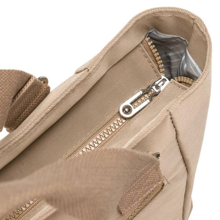 Torebka shopper, beżowa, Peterson