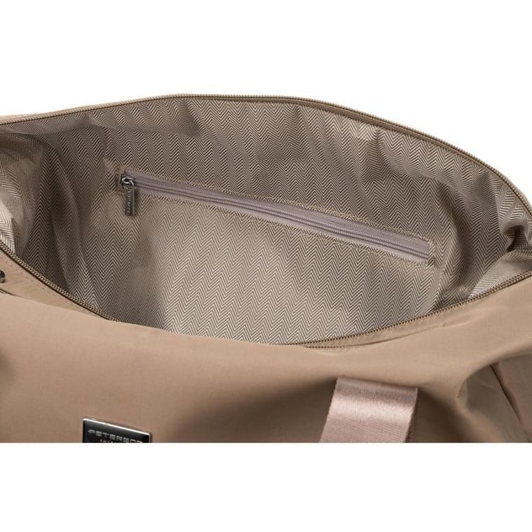 Torebka shopper, beżowa, Peterson