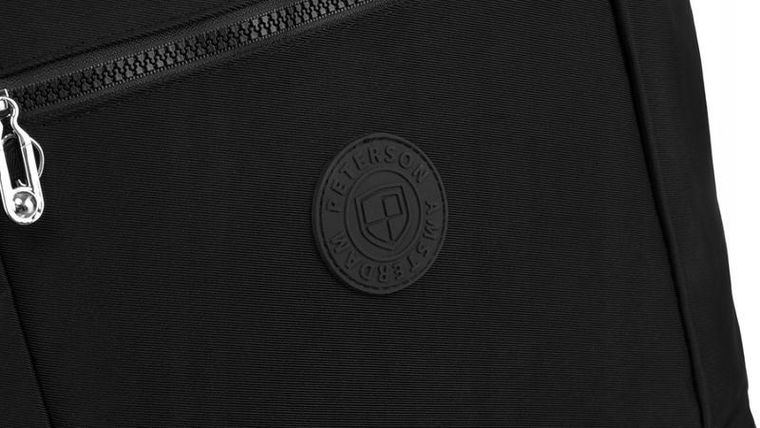 Torebka shopper, czarna, Peterson