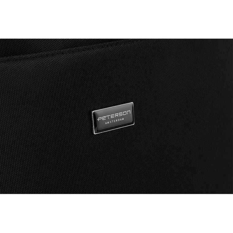 Torebka shopper, czarna, Peterson