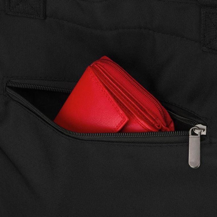 Torebka shopper, czarna, Peterson