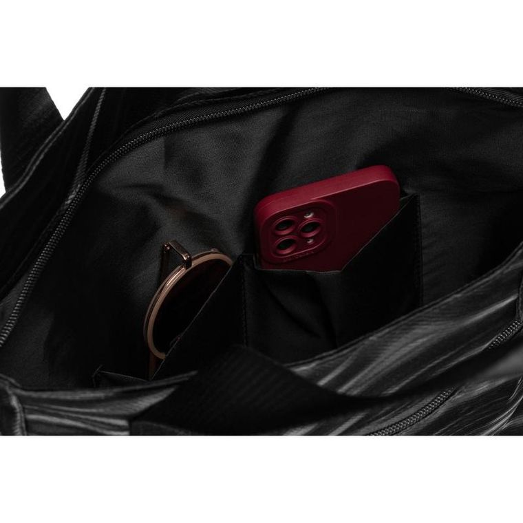 Torebka shopper, czarna, Rovicky