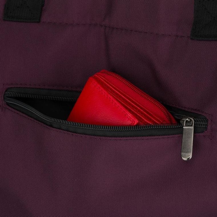 Torebka shopper, fioletowa, Peterson