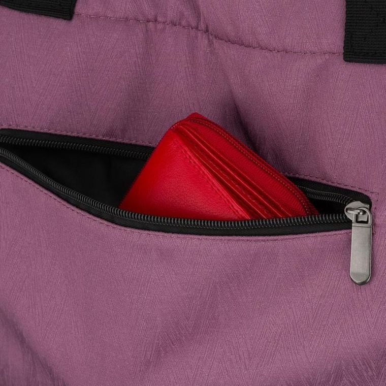 Torebka shopper, fioletowa, Rovicky