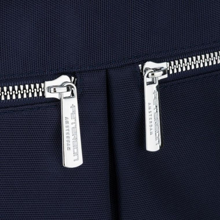 Torebka shopper, granatowa, Peterson