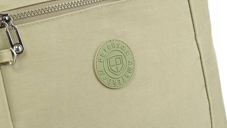 Torebka shopper, jasnozielona, Peterson