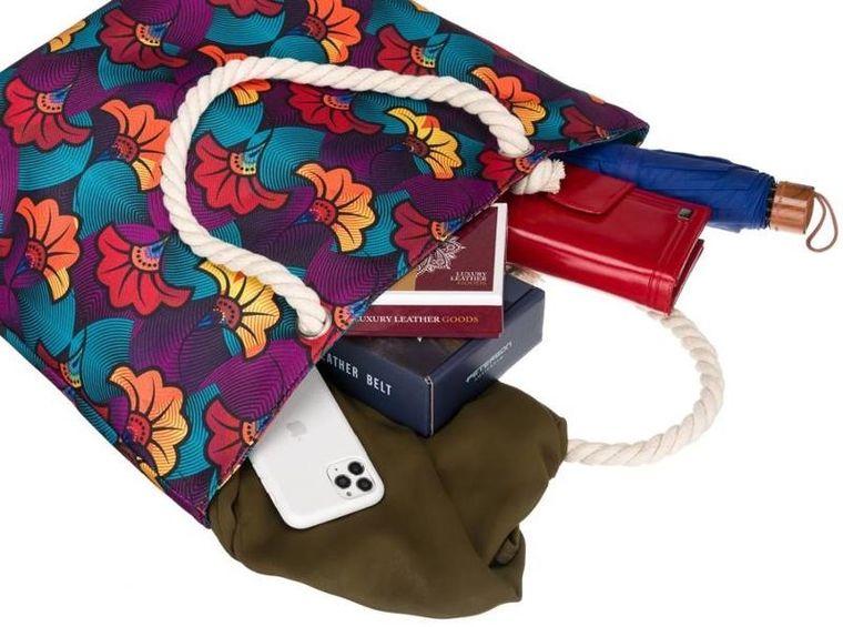 Torebka shopper, mix, plażowa, Gerard Pasquier