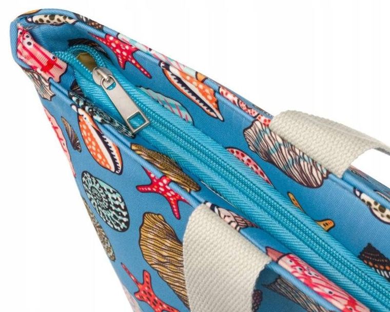 Torebka shopper, niebieska