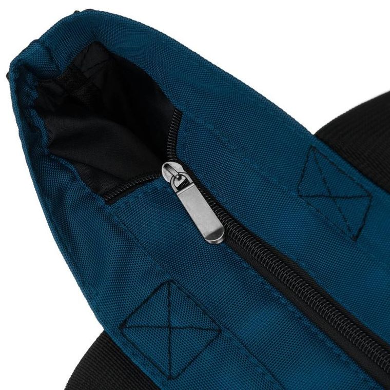 Torebka shopper, turkusowa, Peterson